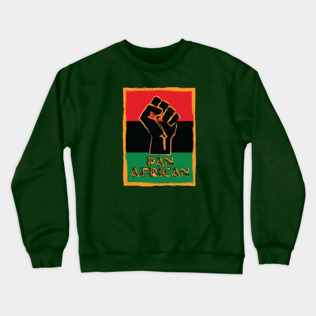 Pan-African Crewneck Sweatshirt by Merch House